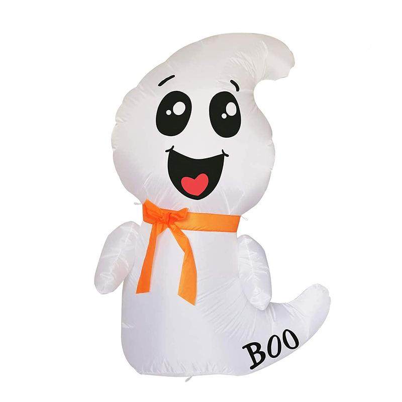 万KUP圣节活瓜充气南白幽灵鬼户动外庭院派对节日装饰可发光气模