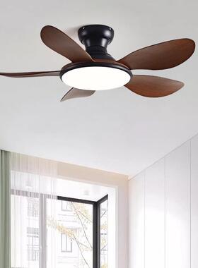 VUD厅风扇童灯吊扇灯大风力网红儿客厅卧室吸顶电风扇吊灯餐中工