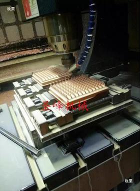 CNC铜夹具电脑锣多功能铜公石墨夹KCC具多工夹位平口钳夹具qi公q