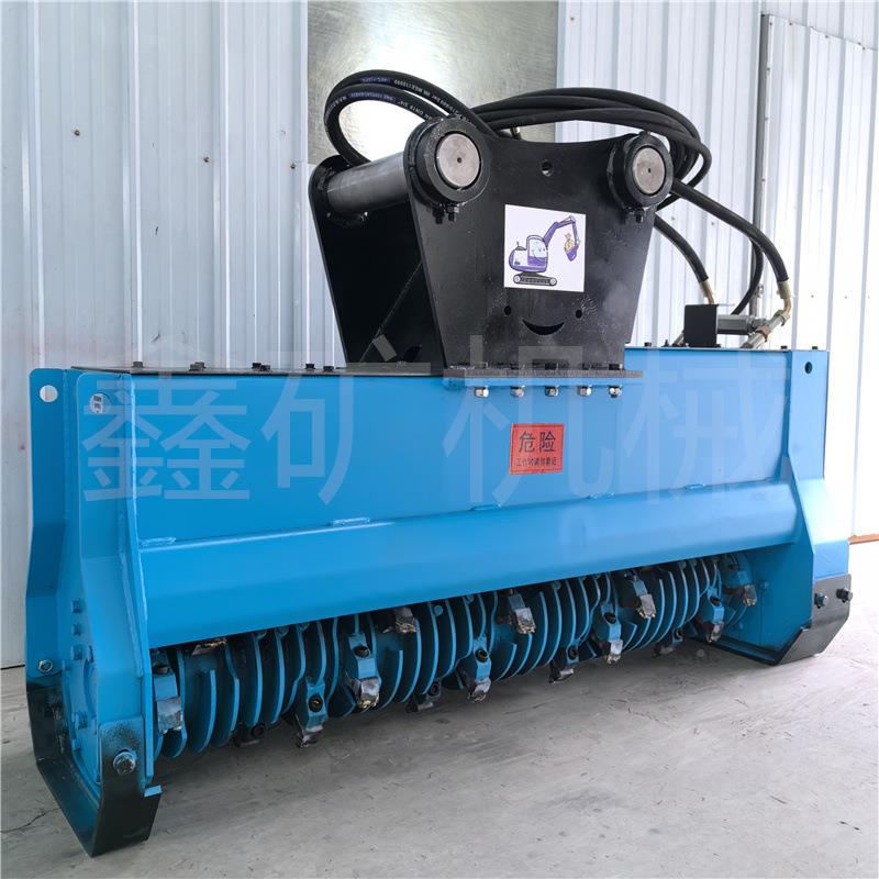 挖机6拓灌机挖机粉机碎MKP机钩机割草机吨钩机碎树机割草碎木机现