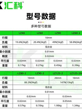 0Z691轴手动升降台光学位微调滑台降平台移LZ40/升60/9/80/125垒