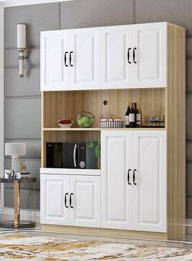 欧式餐边柜功能厨房碗多柜酒柜客IGA厅靠墙一体储物柜柜收纳柜