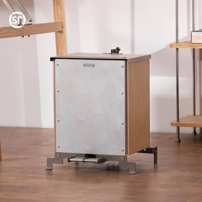 用白驹通免安装迷你家居新款ltao1004吉盒收纳置物桌制圾面便携垃