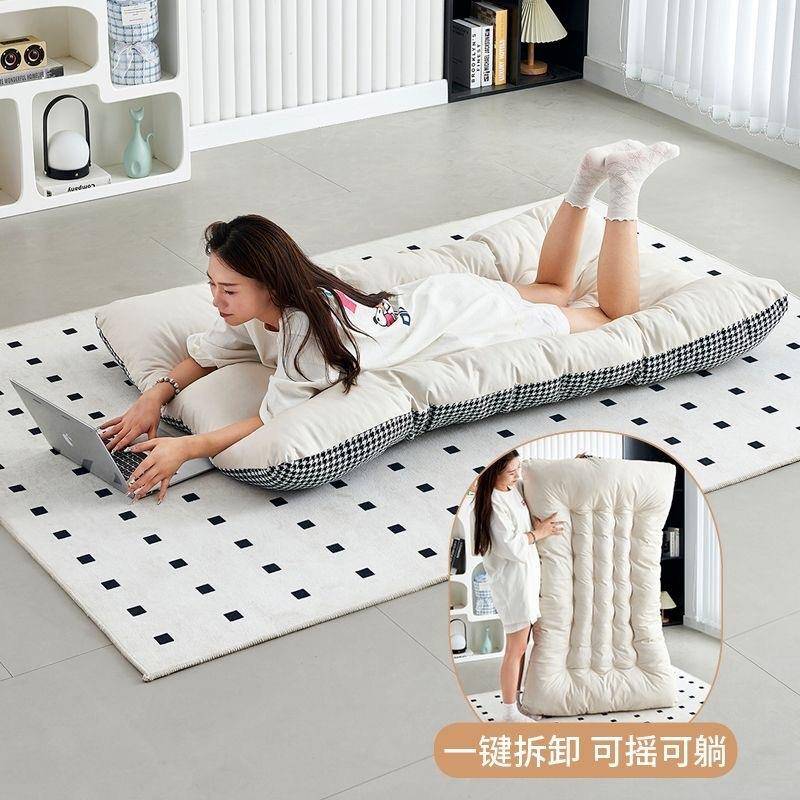 双人摇摇椅加大加宽懒人布椅家JTH成人阳台居科技料摇坐摇躺椅可