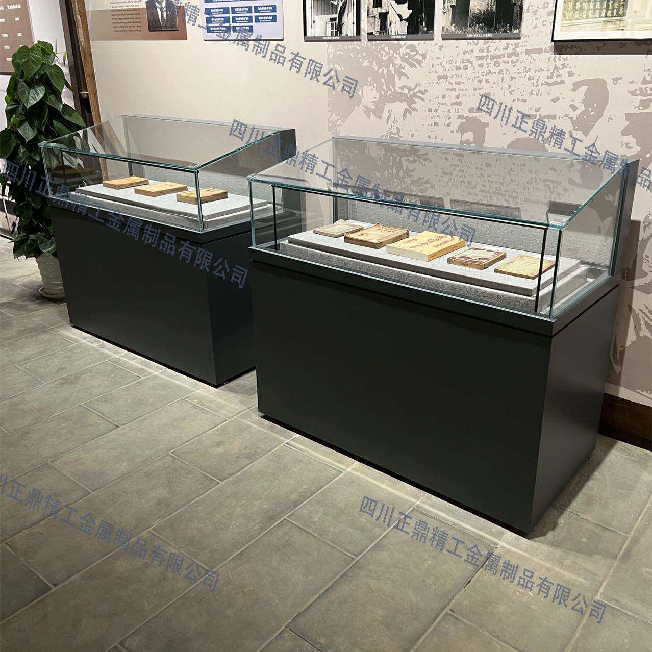 博示物馆展博柜文物展柜文献平柜金GEI列属展柜陈柜台物馆玻璃柜