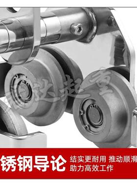 不锈钢手推跑工字TXL钢轨道滑重车起猫吊电动手拉葫芦单轨车头行