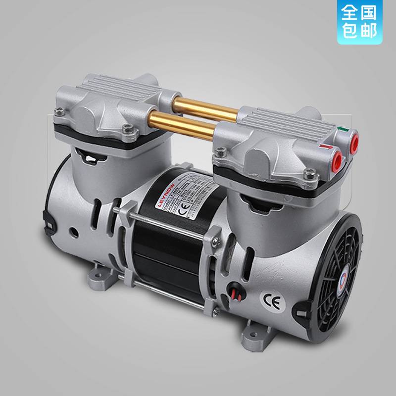 荣格KB-90V无油真空泵小型静音实验室抽气泵负压泵工业用抽真空机