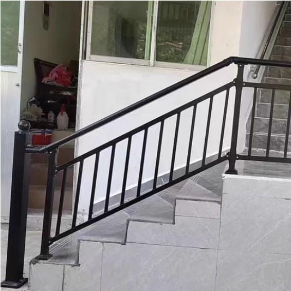 时尚简镀锌钢楼梯扶手杆阳台护栏防护栏别墅约自建房无品牌/户外