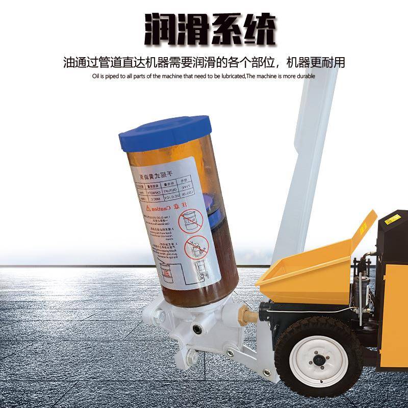 大型二二次浇筑泵细石水泥浇土筑地泵卧式构OUB次造柱泵混凝输送