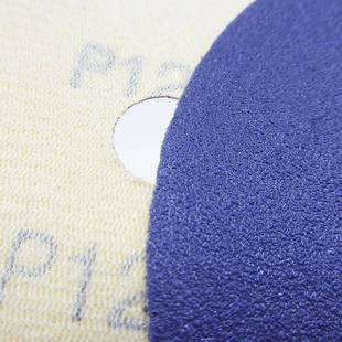 砂6寸7孔纸基紫砂陶瓷磨料紫色干磨150m纸m堵防吸尘切削CSA力强