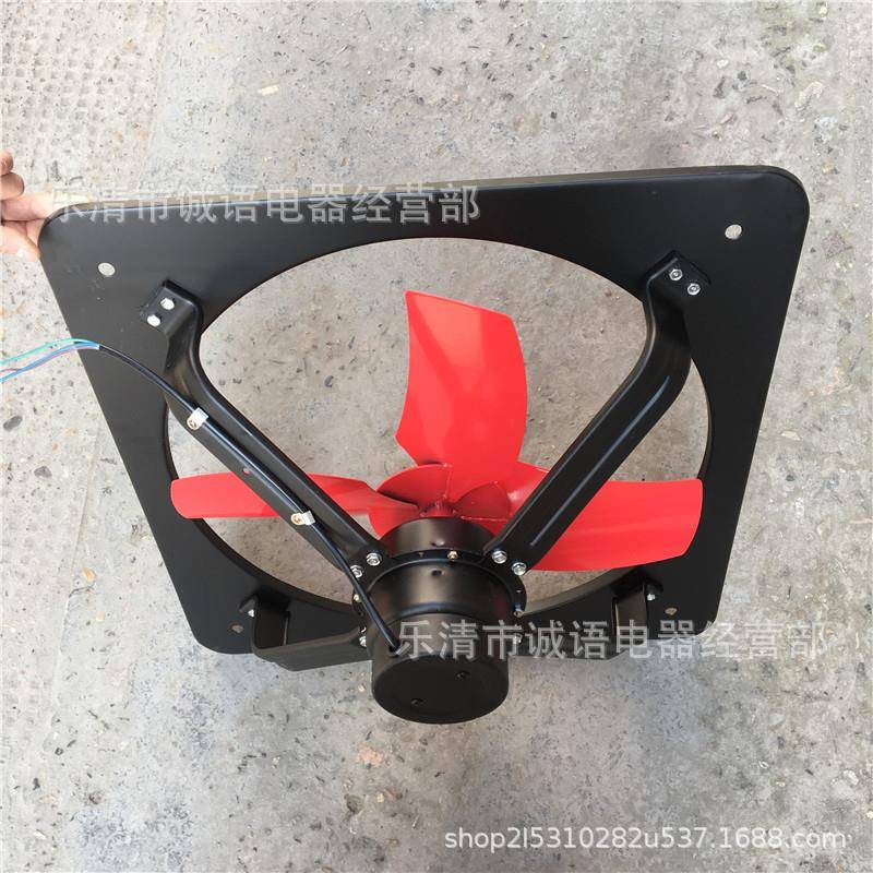 FA400万功亚工-业排气排风扇F0TA-0厨房排烟换气扇16寸NXM大率抽