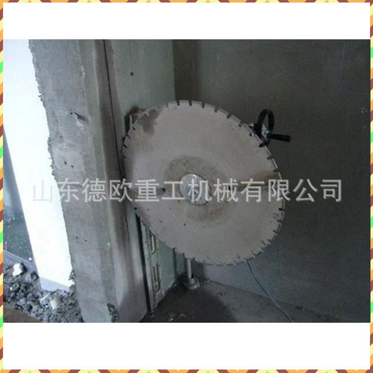 洞手动自动墙壁切割机IGC水混墙泥土墙体壁切割泥机带轨道墙体开