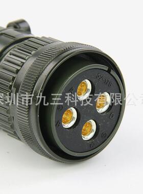 伺服电机航空插头MS50弯153106A3108A/3108B2A-17S34芯32-17S直头