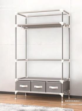柜房简易组装家用布衣AL101896实柜卧室衣出租用宿舍收纳柜结耐用