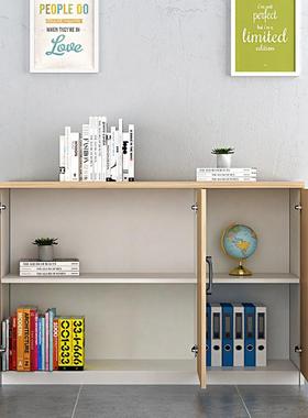 办头公文件柜OSE办公矮柜木质储物柜带柜子小床柜锁地柜活动柜资