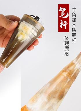 大号75cm斗笔羊粗大号创加长大斗笔拍狼毫熊毫兼毫毫大字作对JPS