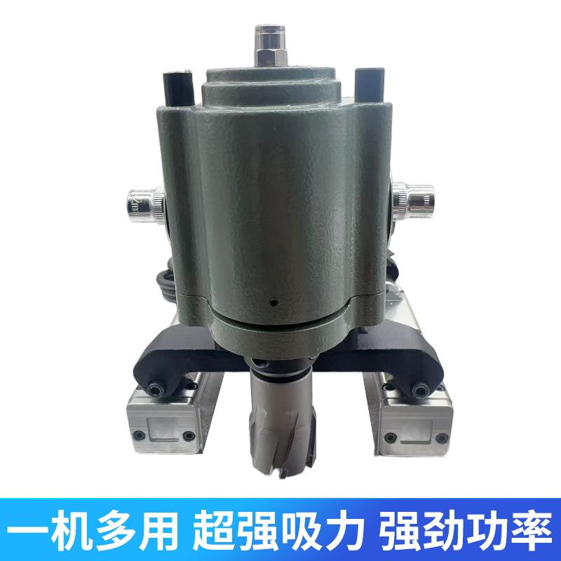 施泰格卧圆管永磁磁力打孔平板HFJ板空心磁式座钻钻开钢孔机取芯