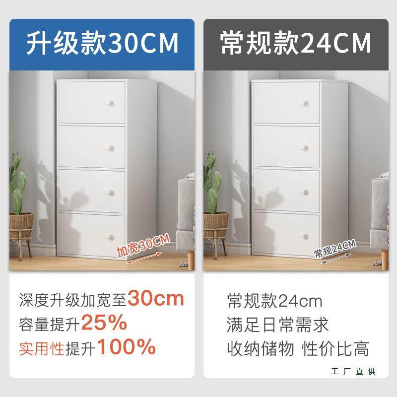 简易书带架落地现代简约收纳柜985经济型门书组合格柜家用柜子储