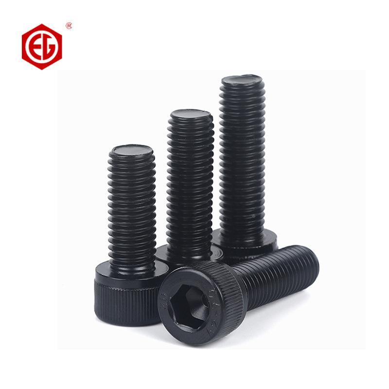 黑色DIN12全牙螺钉12.9级ELZ全牙内六角丝M22M324M27M30M93螺-M42