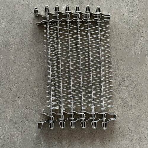 厂家304不锈钢输送带链条式乙型金属输送带不锈钢链板输送带