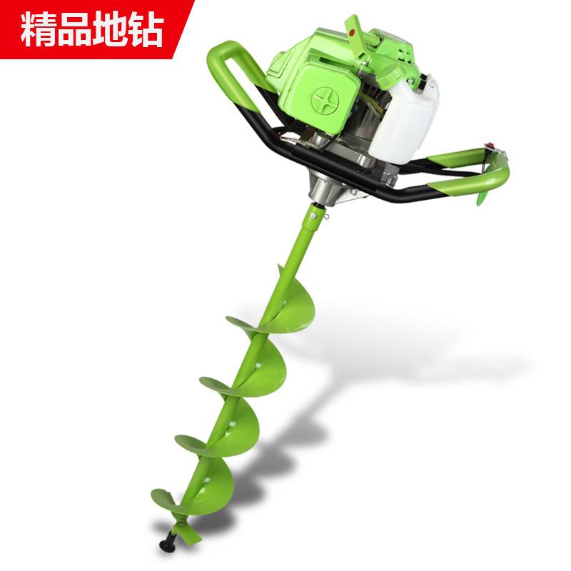 汽油地钻44-5 48挖坑机 种树 打坑 植树钻电线杆挖穴机多功能打桩