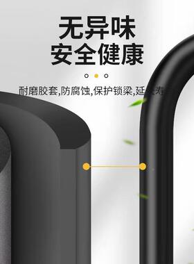 防盗玻璃门锁u型锁挂锁铺玻璃锁长商58017u室外u锁形锁双安全办公