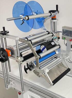 全干动平面贴标机纸箱工39563彩自盒不胶机平面贴标签机包装袋吸