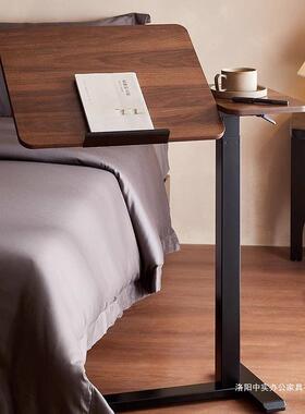 可移动电脑桌气压桌升降翻转桌家52597用办桌公卧室书床边学生学