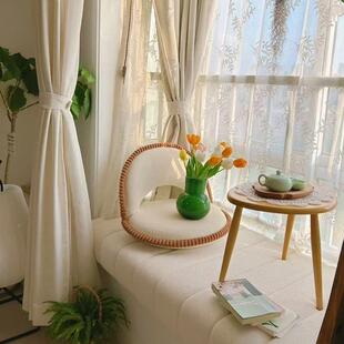 懒沙发座椅卧室阳台地上坐垫8NJ6kNsG榻榻米人床上可叠靠椅飘背窗