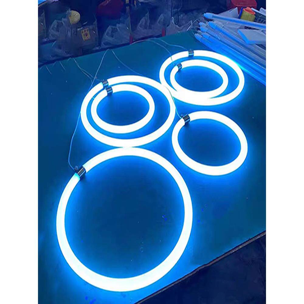 发光烤弯圆环亚克力圆形弧弯管灯圆形管圆装饰灯造型557灯管亮化