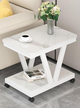 奢岩轻板可沙几发边几边柜侧边柜角几61194客厅网红小桌子小茶迷