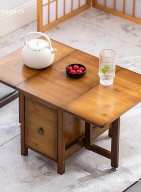 折叠飘地窗RVD小子小茶几榻榻米茶桌家用坐茶台桌日式矮桌便小携