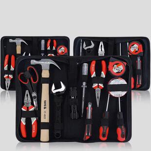 易尔电拓工17864具箱多功能维修工具箱套五工具组套工家用工具金