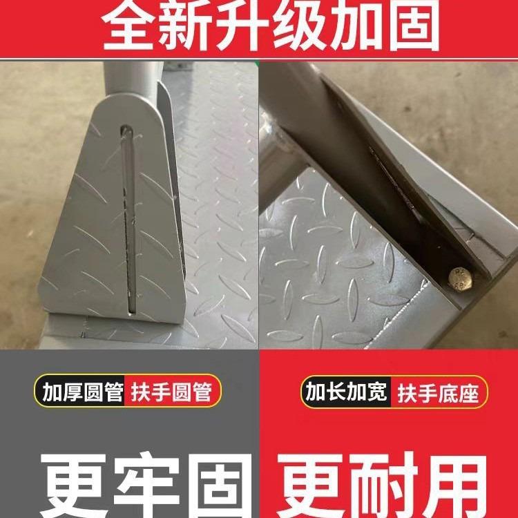 加厚钢板小推车拉货手推车搬运车工用平板车超重型重物大号手推车