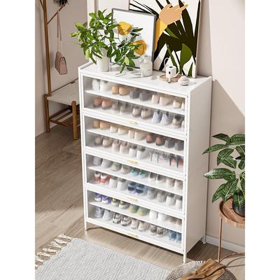 德国精装进口钢制鞋柜家用门口入户大容量多层收纳鞋架网红高立式