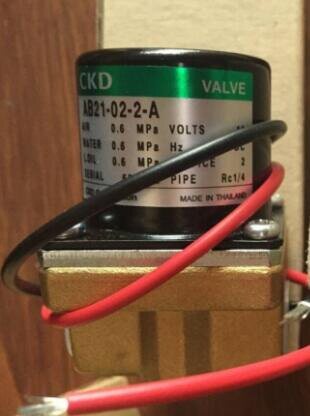 全新原装CKD正品两通电磁阀AB21-02-2-A-DC24V/AC220V