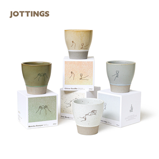 拾杂Jottings「微醺Night」190ml原创陶瓷小酒杯礼盒可爱生日礼物