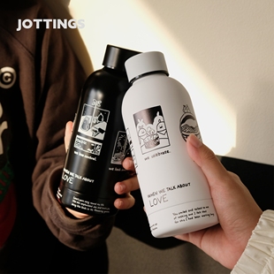 拾杂Jottings「Talk Love」原创黑白304不锈钢保温杯随行杯 About