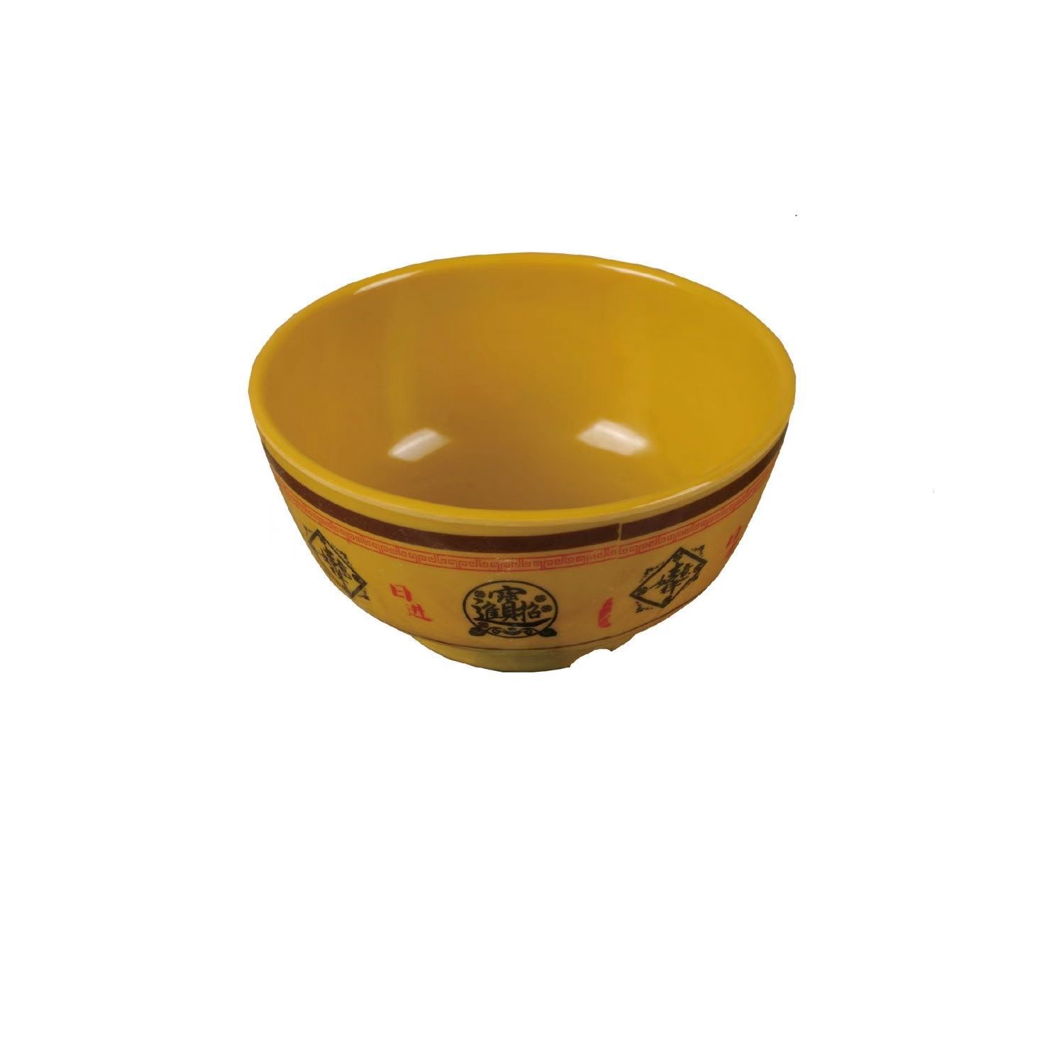 密胺小碗塑料彩色碗防耐单耳碗商用饭店汤碗饭碗餐厅无友情中式