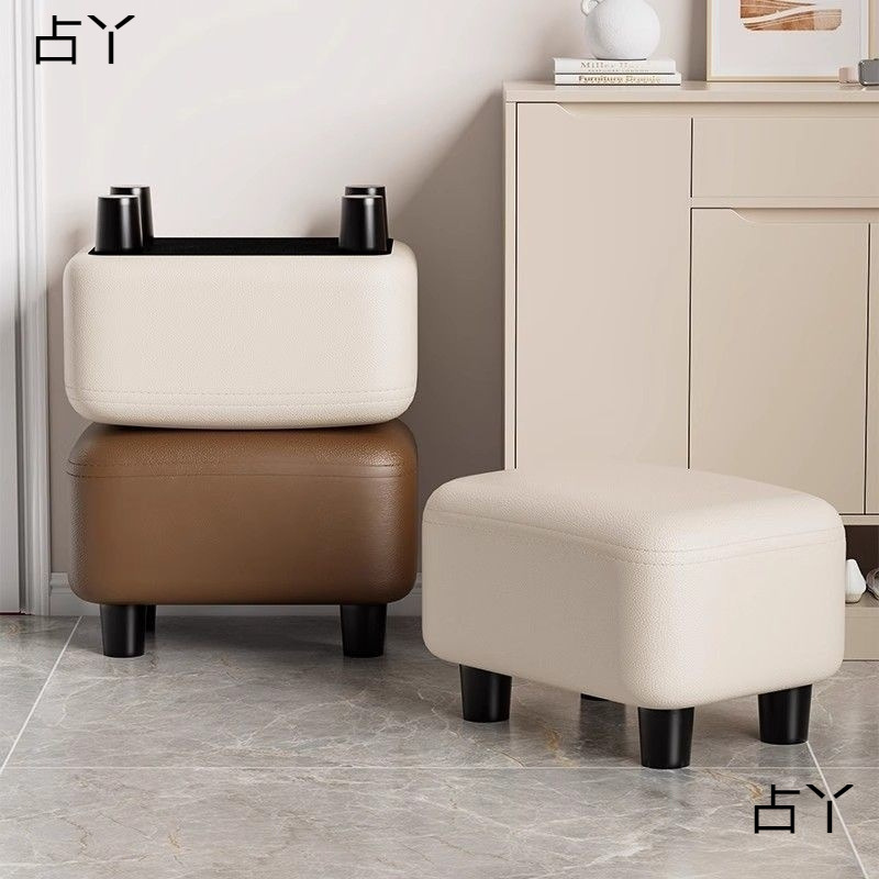 换鞋凳门口家用玄关入户穿鞋小凳子沙发软包客厅矮凳板凳坐凳坐垫