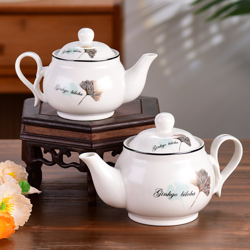 ?jh陶瓷小号茶壶单壶泡功夫茶壶迷你过滤泡红茶壶对嘴壶手把壶1-