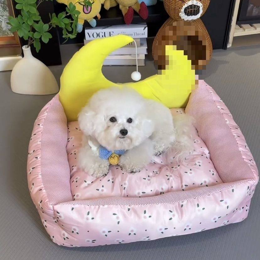 狗窝夏天小型犬防水防尿泰迪比熊博美狗垫子猫咪睡觉凉窝宠物用品,宠物/宠物食品及用品,狗窝/屋/帐篷/沙发,淘宝优惠券,粉丝福利购,淘宝优惠卷