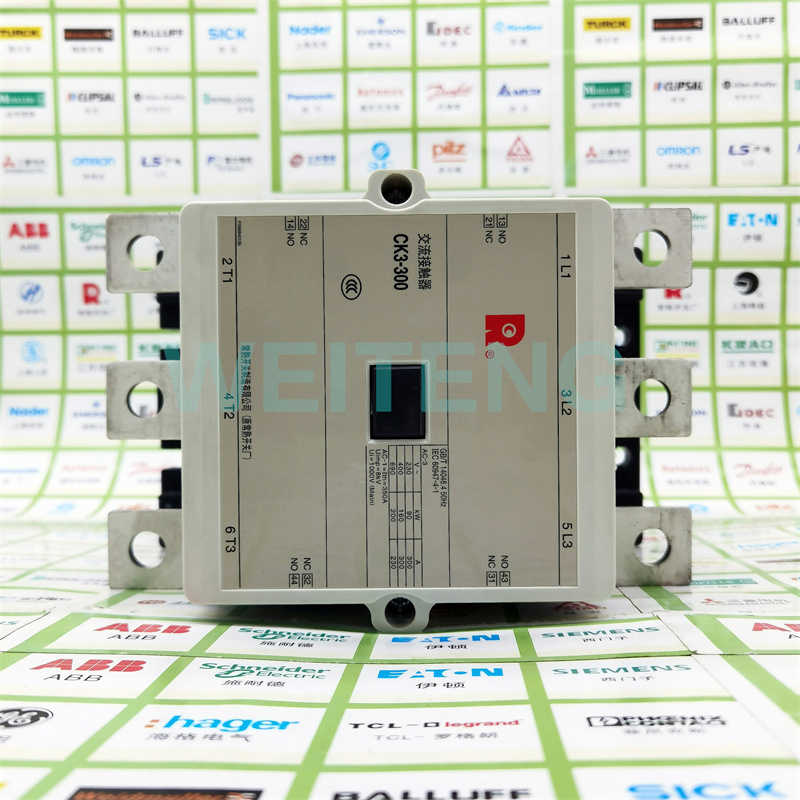 常熟开关厂 CK3-300 M8 交流接触器 160KW三相常开常闭触点继电器