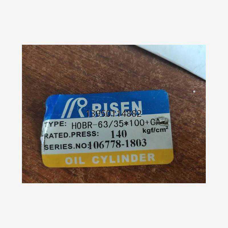 日森RISEN油缸MOBRF MODRF-63/25*200+TC+Y YP I KG PHS T H 议价