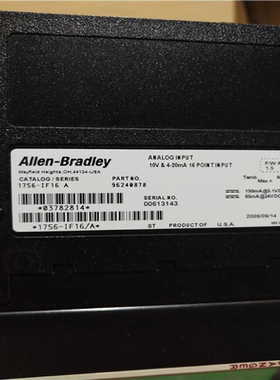 AB罗克韦尔 1756-IF16，。(崽崽配件）