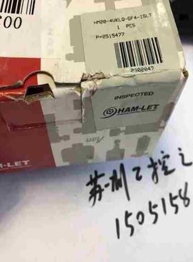HAM-LET手动阀HM20-4VKLQ-GF4-ISLT议价