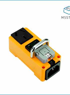 官方M5Stack ATOM Socket智能插座国插孔 LW8032高精度电能计量