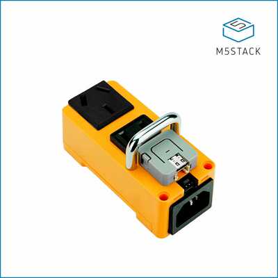 官方M5Stack ATOM Socket智能插座国插孔 LW8032高精度电能计量