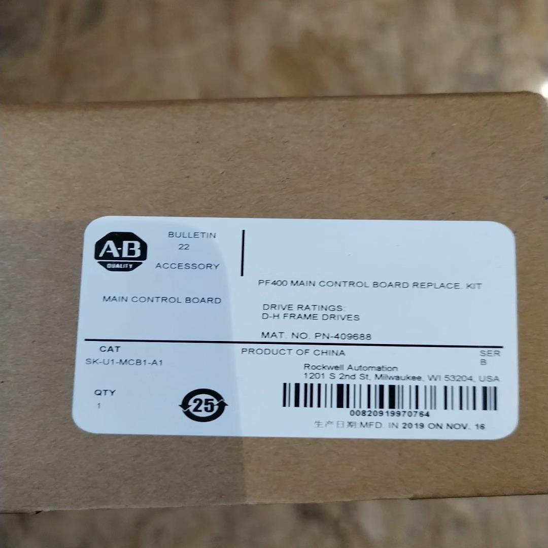 AB PF400变频器主板带面板全新主板SK-U1-MCB1~议价