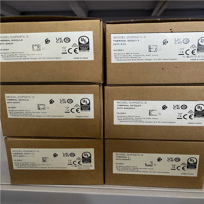 Delta台达模块DVP04TC-S全新正品（瓠子电子）